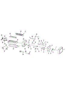 Icemaker parts for Kenmore Refrigerator 363.8798516 (3638798516, 363 8798516) from AppliancePartsPros.com