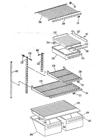 Shelf parts for Kenmore Refrigerator 363.8798580 (3638798580, 363 8798580) from AppliancePartsPros.com
