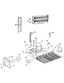 Unit parts for Kenmore Refrigerator 363.8798584 (3638798584, 363 8798584) from AppliancePartsPros.com