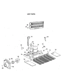 Unit Parts parts for Kenmore Refrigerator 363.8798782 (3638798782, 363 8798782) from AppliancePartsPros.com