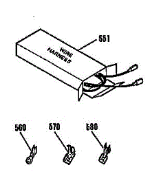 Wire Harnesses And Components parts for Kenmore Range 363.9354190 (3639354190, 363 9354190) from AppliancePartsPros.com