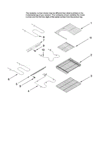 Rack And Element Parts parts for Kenmore Range 665.98002701 (66598002701, 665 98002701) from AppliancePartsPros.com
