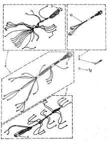 Wiring Harness parts for Kenmore Wall Oven 665.9898990 (6659898990, 665 9898990) from AppliancePartsPros.com