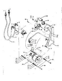 Motor And Pressure Switchs parts for Kenmore Washer 683.81145100 (68381145100, 683 81145100) from AppliancePartsPros.com