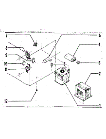 Power Control Parts parts for Kenmore Microwave 719.8772780 (7198772780, 719 8772780) from AppliancePartsPros.com