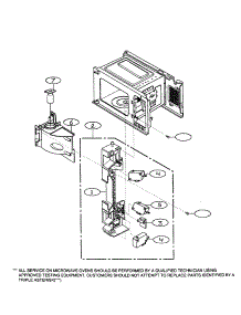 Suction Guide parts for Kenmore Microwave 721.60102000 (72160102000, 721 60102000) from AppliancePartsPros.com