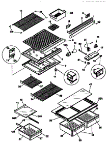 Liner parts for Kenmore Refrigerator 253.9658300 (2539658300, 253 9658300) from AppliancePartsPros.com