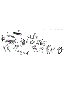 Icemaker parts for Kenmore Refrigerator 363.9631715 (3639631715, 363 9631715) from AppliancePartsPros.com