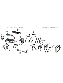 Icemaker parts for Kenmore Refrigerator 363.9635727 (3639635727, 363 9635727) from AppliancePartsPros.com