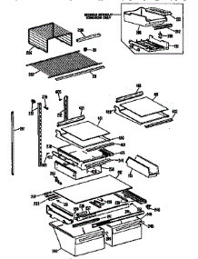 Shelf Parts parts for Kenmore Refrigerator 363.9635757 (3639635757, 363 9635757) from AppliancePartsPros.com