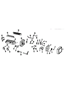 Icemaker parts for Kenmore Refrigerator 363.9635757 (3639635757, 363 9635757) from AppliancePartsPros.com