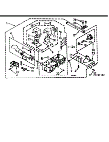 Burner Asm parts for Kenmore Dryer 110.7207102 (1107207102, 110 7207102) from AppliancePartsPros.com