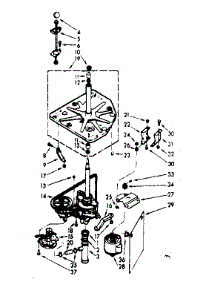 Drive System parts for Kenmore Washer 110.7224603 (1107224603, 110 7224603) from AppliancePartsPros.com