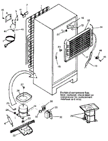 Unit parts for Kenmore Refrigerator 253.9307062 (2539307062, 253 9307062) from AppliancePartsPros.com