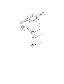 Lower Washarm Parts parts for Kenmore Dishwasher 665.13559K700 (66513559K700, 665 13559K700) from AppliancePartsPros.com