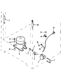Unit parts for Kenmore Freezer 253.8292680 (2538292680, 253 8292680) from AppliancePartsPros.com