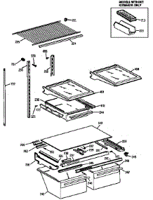 Shelf Parts parts for Kenmore Refrigerator 363.78967890 (36378967890, 363 78967890) from AppliancePartsPros.com