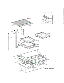 Shelf Parts parts for Kenmore Refrigerator 363.78967897 (36378967897, 363 78967897) from AppliancePartsPros.com