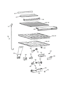 Compartment Separator Parts parts for Kenmore Refrigerator 363.79282990 (36379282990, 363 79282990) from AppliancePartsPros.com