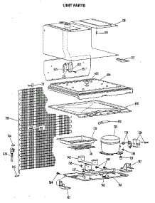 Unit Parts parts for Kenmore Refrigerator 363.8385110 (3638385110, 363 8385110) from AppliancePartsPros.com