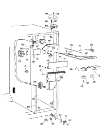 Fresh Food Section parts for Kenmore Refrigerator 363.8400416 (3638400416, 363 8400416) from AppliancePartsPros.com