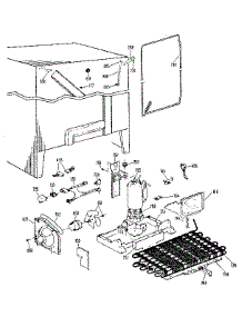 Unit Parts parts for Kenmore Refrigerator 363.8480610 (3638480610, 363 8480610) from AppliancePartsPros.com