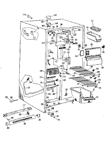 Freezer Section parts for Kenmore Refrigerator 363.8480680 (3638480680, 363 8480680) from AppliancePartsPros.com