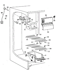Freezer Section parts for Kenmore Refrigerator 363.8500410 (3638500410, 363 8500410) from AppliancePartsPros.com