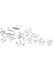 Icemaker parts for Kenmore Refrigerator 363.8500411 (3638500411, 363 8500411) from AppliancePartsPros.com