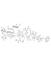 Icemaker parts for Kenmore Refrigerator 363.8500415 (3638500415, 363 8500415) from AppliancePartsPros.com