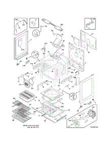 Body parts for Kenmore Range 790.77563901 (79077563901, 790 77563901) from AppliancePartsPros.com