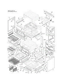 Body parts for Kenmore Range 790.78012002 (79078012002, 790 78012002) from AppliancePartsPros.com