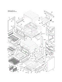 Body parts for Kenmore Range 790.78013001 (79078013001, 790 78013001) from AppliancePartsPros.com