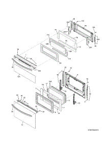 Doors parts for Kenmore Range 790.78049410 (79078049410, 790 78049410) from AppliancePartsPros.com