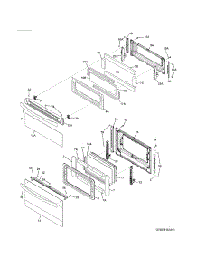 Doors parts for Kenmore Range 790.78053410 (79078053410, 790 78053410) from AppliancePartsPros.com