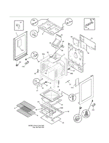 Body parts for Kenmore Range 790.78510404 (79078510404, 790 78510404) from AppliancePartsPros.com