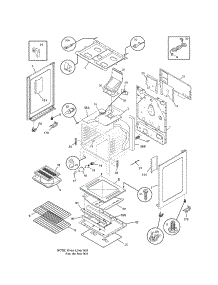 Body parts for Kenmore Range 790.78511401 (79078511401, 790 78511401) from AppliancePartsPros.com