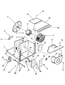 Electrical System And Air Handling parts for Kenmore Air Conditioner 253.8783111 (2538783111, 253 8783111) from AppliancePartsPros.com