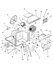 Electrical System And Air Handling parts for Kenmore Air Conditioner 253.8784111 (2538784111, 253 8784111) from AppliancePartsPros.com