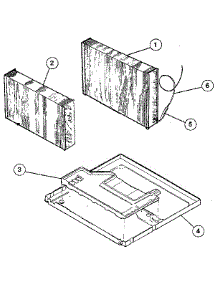 Evaporator parts for Kenmore Air Conditioner 253.8791832 (2538791832, 253 8791832) from AppliancePartsPros.com