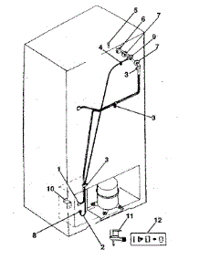 Ice Maker Installation parts for Kenmore Refrigerator 253.8796211 (2538796211, 253 8796211) from AppliancePartsPros.com