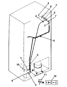 Ice Maker Installation parts for Kenmore Refrigerator 253.8796260 (2538796260, 253 8796260) from AppliancePartsPros.com