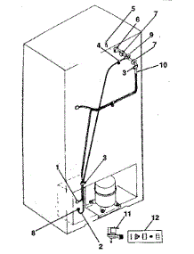 Ice Maker Installation parts for Kenmore Refrigerator 253.8796263 (2538796263, 253 8796263) from AppliancePartsPros.com