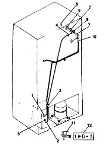 Ice Maker Installation parts for Kenmore Refrigerator 253.8796292 (2538796292, 253 8796292) from AppliancePartsPros.com