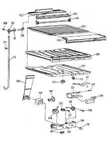 Compartment Separator parts for Kenmore Refrigerator 363.9714511 (3639714511, 363 9714511) from AppliancePartsPros.com