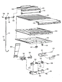 Compartment Separator parts for Kenmore Refrigerator 363.9714681 (3639714681, 363 9714681) from AppliancePartsPros.com