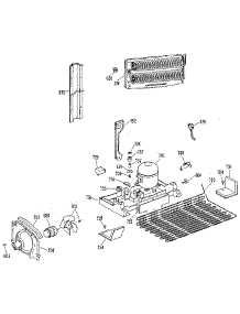 Unit parts for Kenmore Refrigerator 363.9719684 (3639719684, 363 9719684) from AppliancePartsPros.com