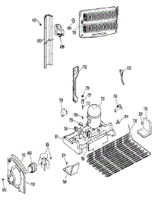 Unit parts for Kenmore Refrigerator 363.9724783 (3639724783, 363 9724783) from AppliancePartsPros.com