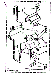 Opt Perm. Inst Conv Kit No. 358683 parts for Kenmore Washer 110.74690630 (11074690630, 110 74690630) from AppliancePartsPros.com