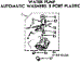 Water Pump Automatic Washers 3 Port Plastic